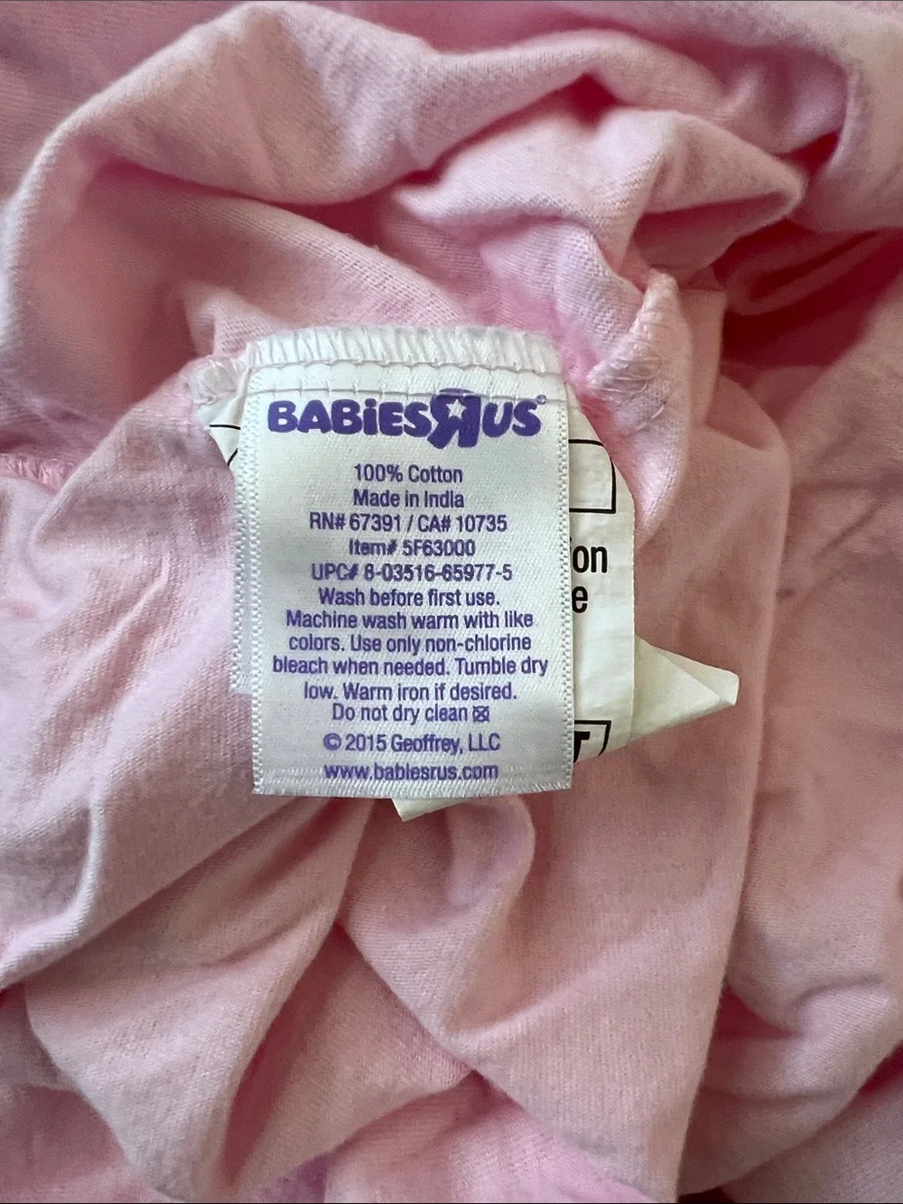 2 Pink crib fitted Sheet Set. One is new, one used once!
